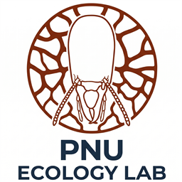 PNU Ecology Lab 원형 곤충 문양